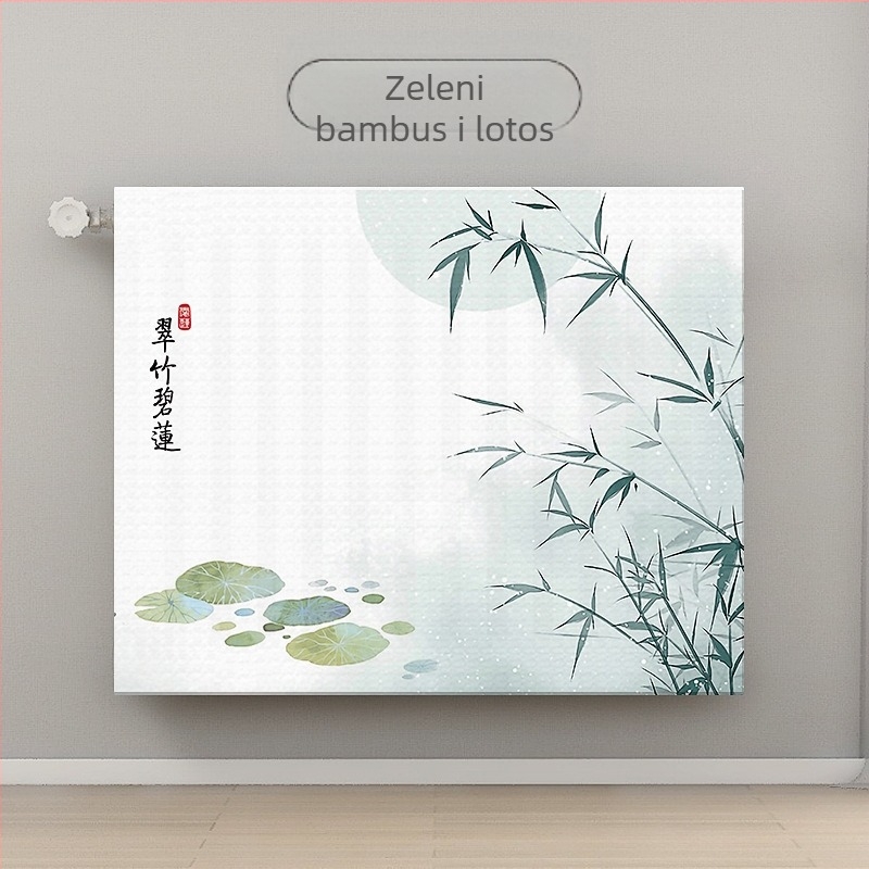 Navlaka za radijator, nova, sveobuhvatna, staromodna, dekorativna, protiv crnjenja, elastična navlaka za radijator, jednostavna za kućanstvo