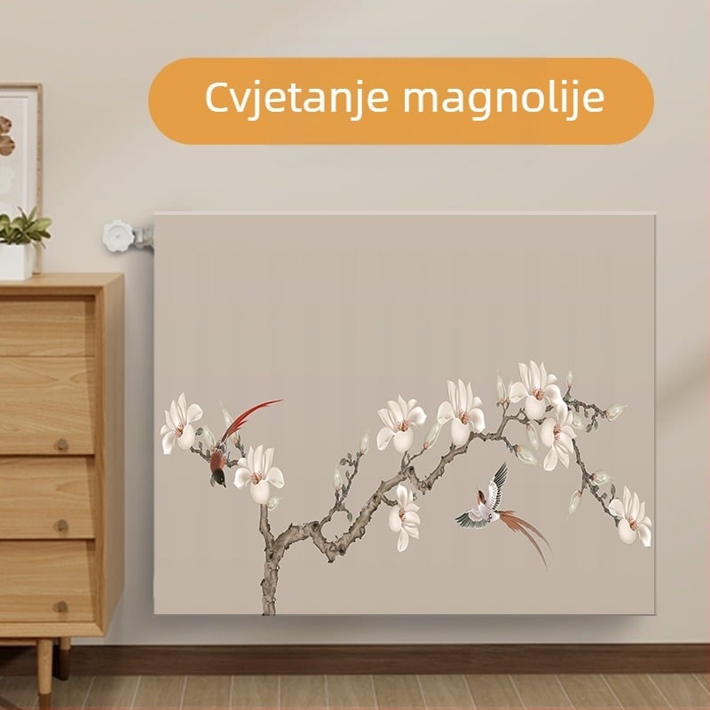 Navlaka za radijator, nova, sveobuhvatna, staromodna, dekorativna, protiv crnjenja, elastična navlaka za radijator, jednostavna za kućanstvo
