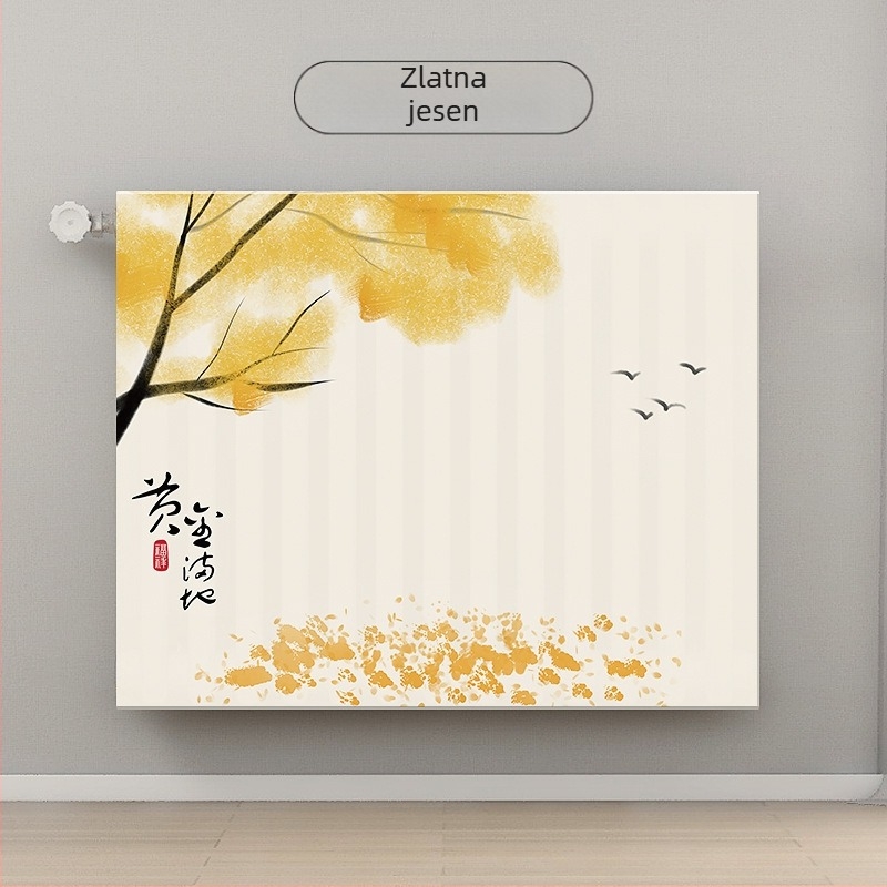 Navlaka za radijator, nova, sveobuhvatna, staromodna, dekorativna, protiv crnjenja, elastična navlaka za radijator, jednostavna za kućanstvo