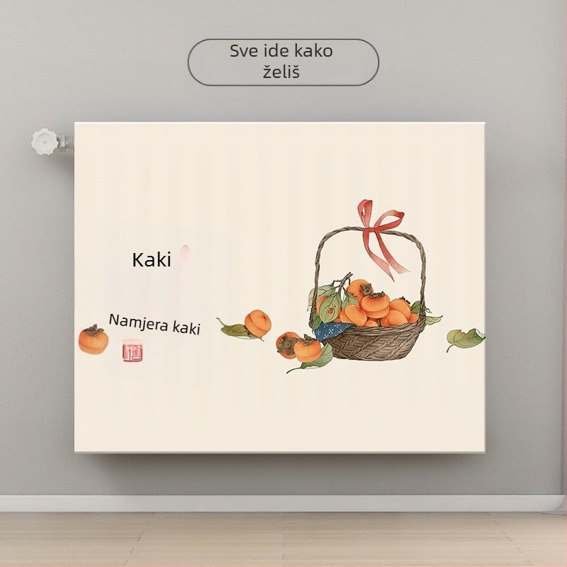 Navlaka za radijator, nova, sveobuhvatna, staromodna, dekorativna, protiv crnjenja, elastična navlaka za radijator, jednostavna za kućanstvo