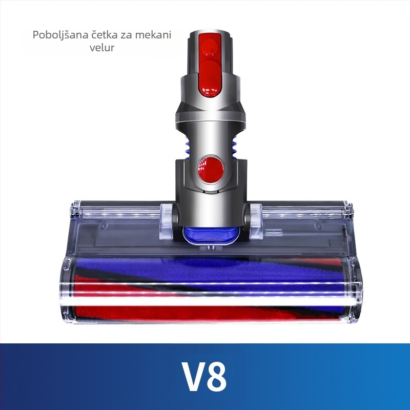 Pogodno za dodatke za Dyson usisavače V8 filter sito punjača donja glava konverzije motor usisne glave izravni pogon valjak četka cilindar