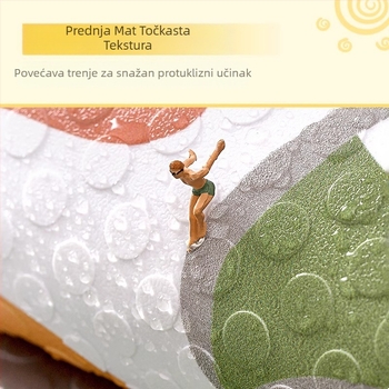 Novi stil zabavna crtana kupaonska neklizajuća PVC prostirka za tuširanje kućanska dječja kada kupaonica otporna na padove podna prostirka za kadu