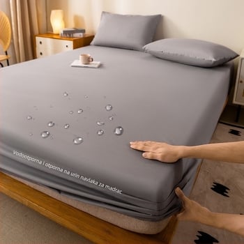 Jednobojna oprana pamučna vodootporna navlaka za krevet, protuklizna, otporna na urin, zaštitna navlaka za madrac, za hotelsku jastučnicu, zaštitna navlaka za prekograničnu vanjsku trgovinu