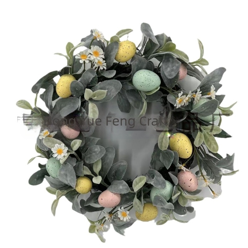 2025 Prekogranični Amazon Novi uskrsni ukrasi Uskrsni vijenac od jaja Viseći ukras Hotelski kućni zidni ukras