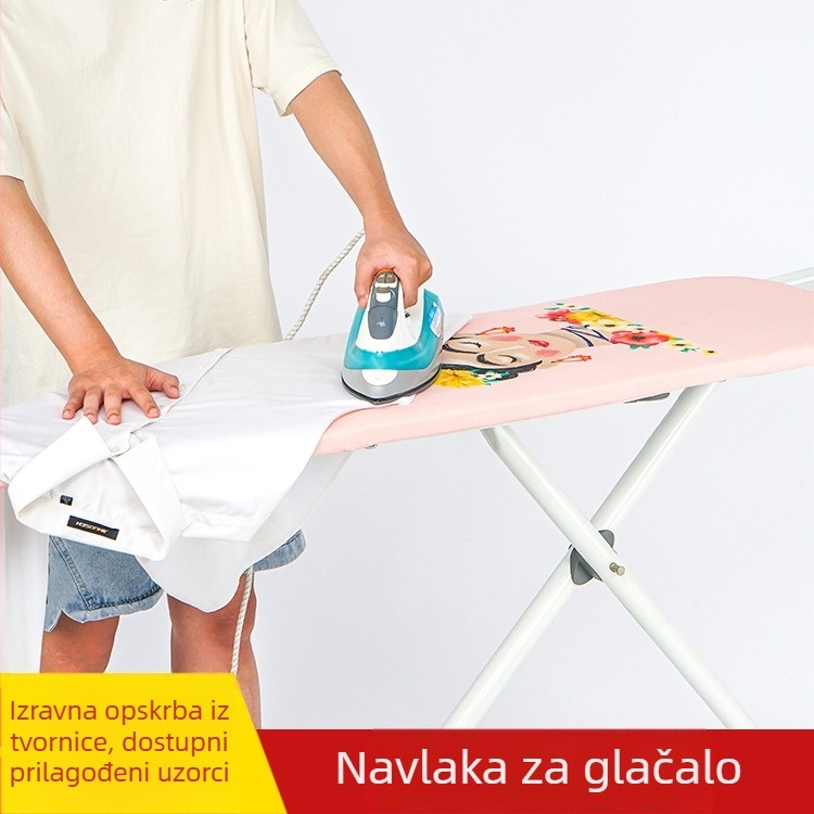 Amazon Hot Selling Daska za glačanje Platnena navlaka za digitalni tisak Daska za glačanje Navlaka za prašinu Zadebljana navlaka za glačanje s tiskom