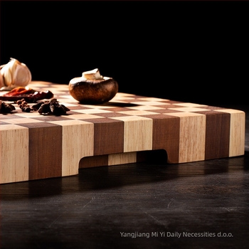 Daska za rezanje od hrasta akacije, daska za rezanje od punog drva, spajanje kuhinjske daske za rezanje, drvo prekogranična veleprodaja, tvornička prilagodba