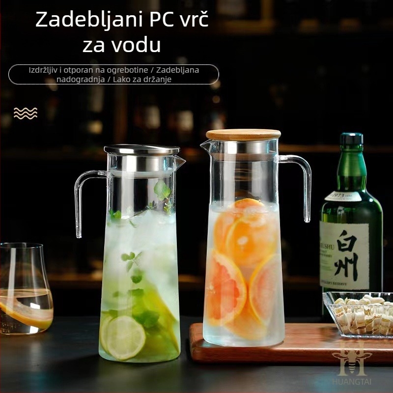 Akrilni plastični hladni čajnik za restoran, čajnik za restoran bar, lonac za pivo, cvijeće, čajnik, dekanter, PC lonac za sok