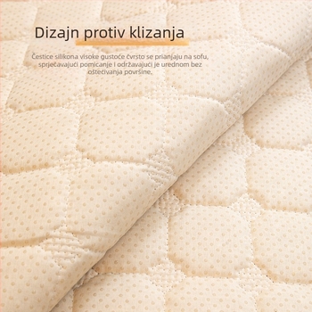 Flanelski karirani jastuk za sofu, zimski lagani luksuzni napredni osjećaj, plišani jastuk, jednostavan, univerzalni, kožni, prekogranični