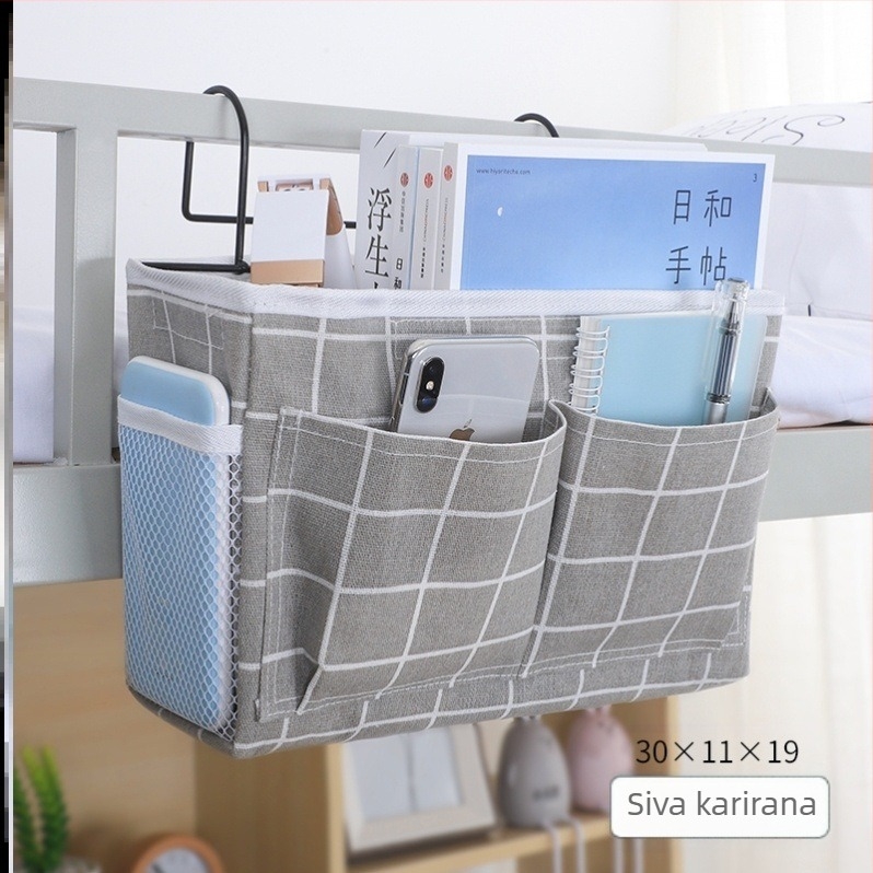 Višenamjenska noćna vrećica za vješanje, studentski dom, noćna košara od tkanine za vješanje, krevet, sitnice, aranžman za pohranu artefakata