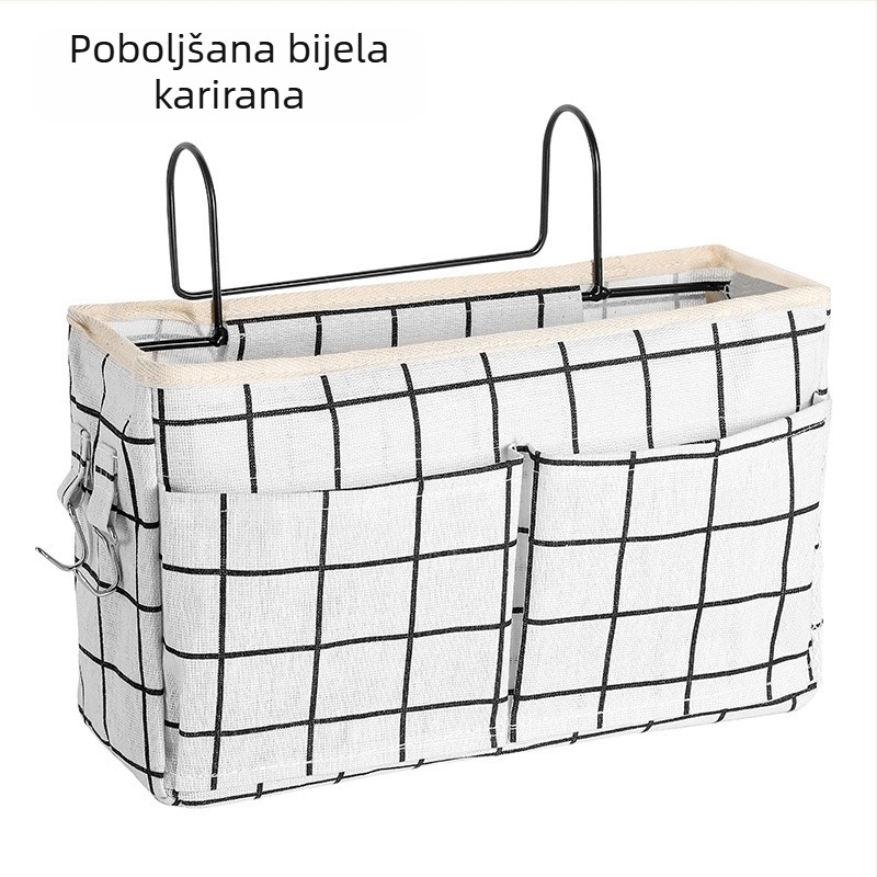 Višenamjenska noćna vrećica za vješanje, studentski dom, noćna košara od tkanine za vješanje, krevet, sitnice, aranžman za pohranu artefakata