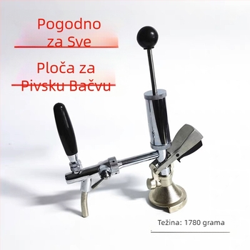 Ručni dozator piva, oprema za kuhanje piva tipa A, prijenosni dozator alkohola pod tlakom za svježe pivo, prehrambene kvalitete