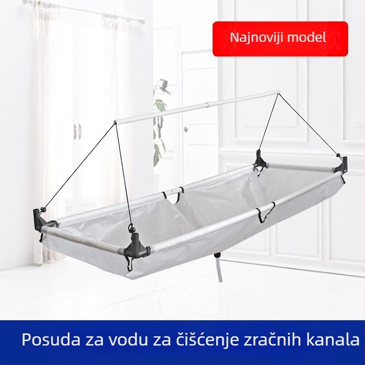 Zadebljani poklopac za čišćenje stroja za zračne kanale, zaštita od prašine za stroj za podešavanje stropa, poseban vodootporni set alata za čišćenje vodene vrećice