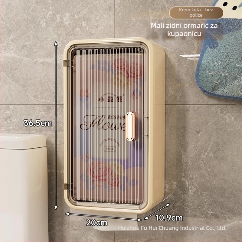 Kutija za pohranu higijenskih uložaka za WC za pranje lica i crtanje, papir za pohranu ručnika za tetu, vodootporna za kupaonicu, mali zidni ormarić, kutija za toaletni papir