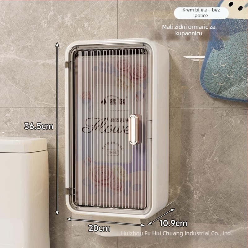 Kutija za pohranu higijenskih uložaka za WC za pranje lica i crtanje, papir za pohranu ručnika za tetu, vodootporna za kupaonicu, mali zidni ormarić, kutija za toaletni papir