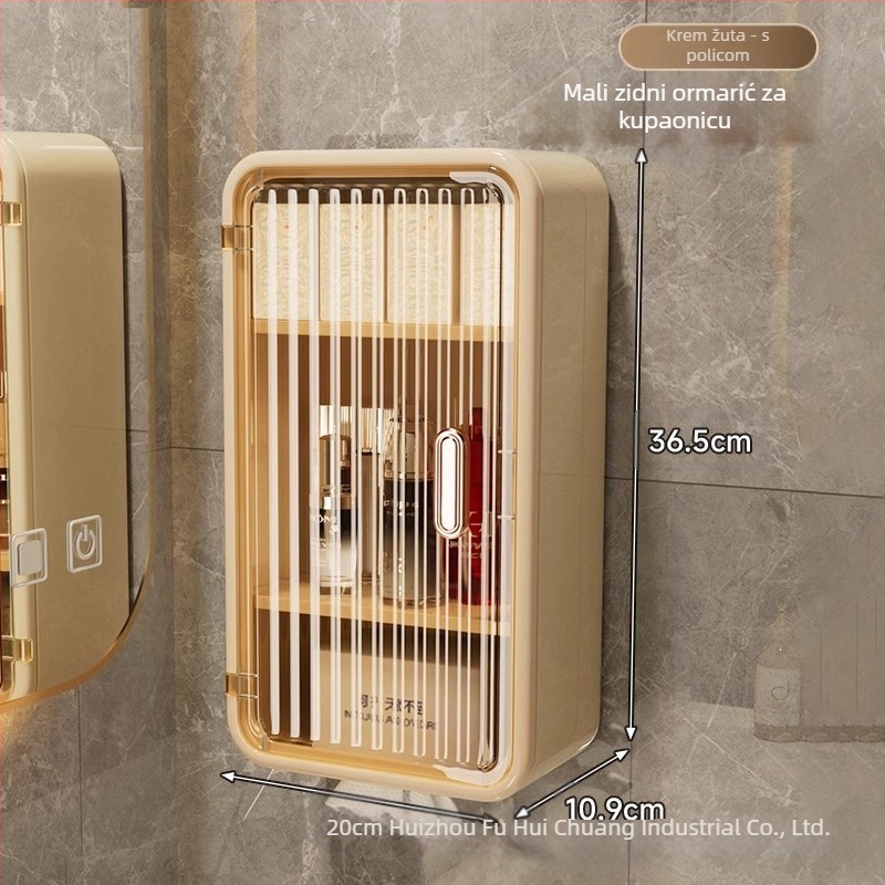 Kutija za pohranu higijenskih uložaka za WC za pranje lica i crtanje, papir za pohranu ručnika za tetu, vodootporna za kupaonicu, mali zidni ormarić, kutija za toaletni papir