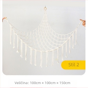 Igračka viseća mreža trokutasta mrežasta vrećica prekogranična vruća rudarstva viseća vrećica za pohranu plišanih igračaka mreža za pohranu trokutasta mreža