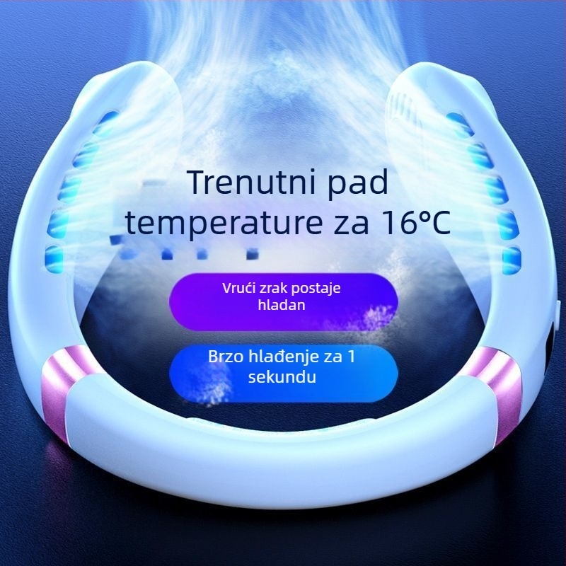 Ventilator koji se nosi oko vrata Ventilator koji se nosi oko vrata Mali ventilator Utišavanje u učionici Mali ventilator Ventilator za punjenje Mali ventilator