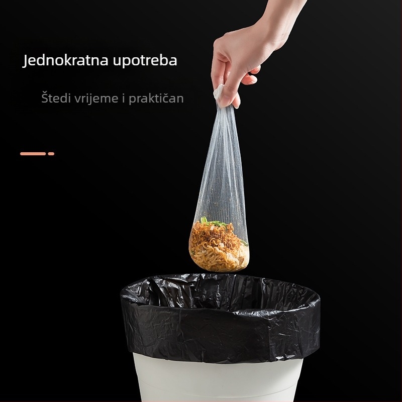 Samostojeća vreća za odvod kuhinjskog sudopera, vreća za jednokratnu upotrebu, vreća za ostatke juhe, vreća za smeće, filter vreća s antiblokirajućim djelovanjem