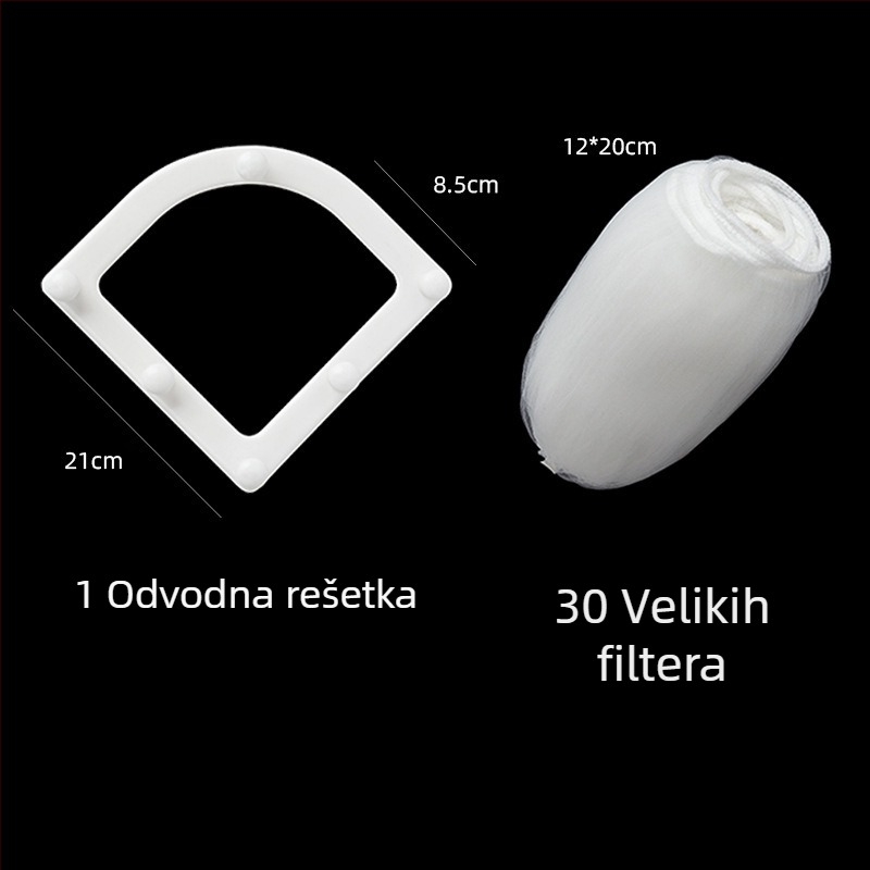 Samostojeća vreća za odvod kuhinjskog sudopera, vreća za jednokratnu upotrebu, vreća za ostatke juhe, vreća za smeće, filter vreća s antiblokirajućim djelovanjem