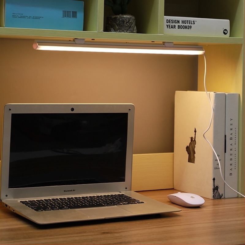 Zaštita za oči, lampa za učenje, LED stolna lampa, spavaća soba, studentski dom, stol, noćna lampa, USB, generacija kose