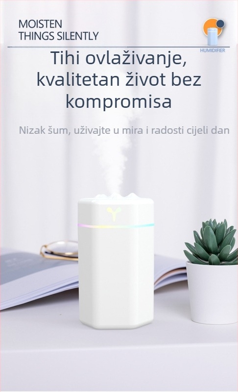 Novi mini kućni ovlaživač zraka USB izvor proizvođača poklon ovlaživač zraka Novi energetski ovlaživač zraka za vozila s ispisom