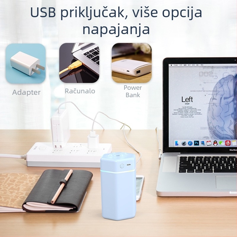 Novi mini kućni ovlaživač zraka USB izvor proizvođača poklon ovlaživač zraka Novi energetski ovlaživač zraka za vozila s ispisom