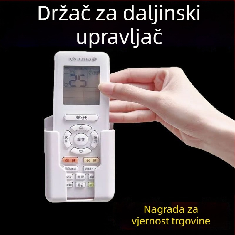 Zidni klima uređaj, novi zidni fiksni kutija za pohranu, kućna polica, kupaonica, kuhinja, daljinski upravljač, besplatni punch