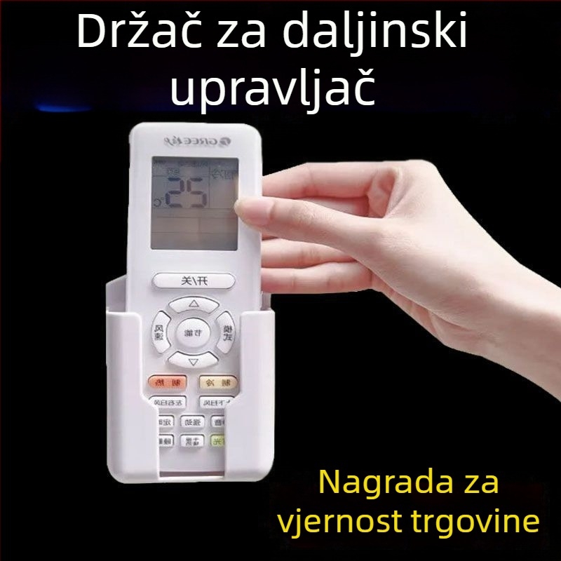 Zidni klima uređaj, novi zidni fiksni kutija za pohranu, kućna polica, kupaonica, kuhinja, daljinski upravljač, besplatni punch