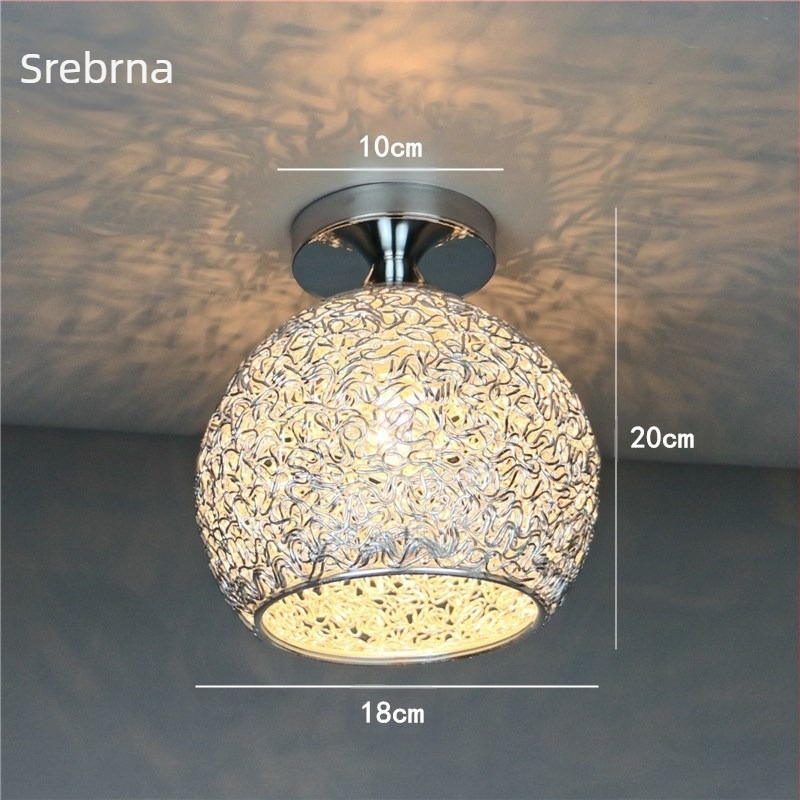 Moderna jednostavna šarena LED stropna lampa, skandinavska spavaća soba, dječja soba, balkon, hodnik, kućna rasvjetna tijela
