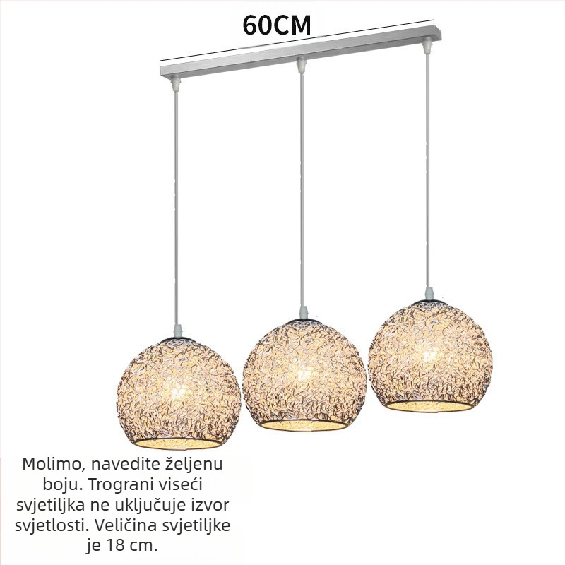 Moderna jednostavna šarena LED stropna lampa, skandinavska spavaća soba, dječja soba, balkon, hodnik, kućna rasvjetna tijela