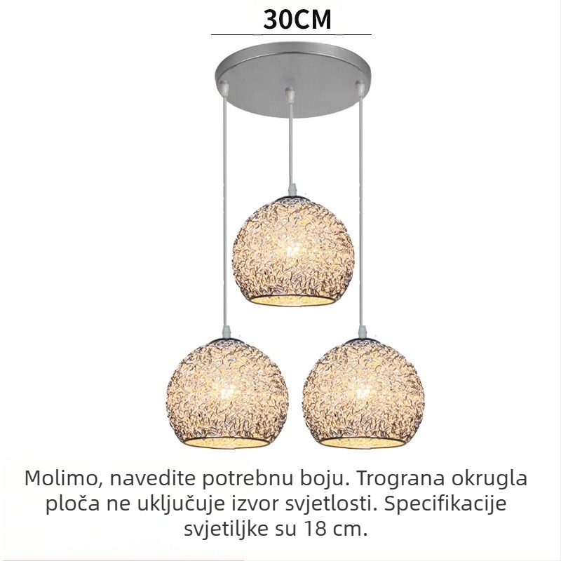 Moderna jednostavna šarena LED stropna lampa, skandinavska spavaća soba, dječja soba, balkon, hodnik, kućna rasvjetna tijela