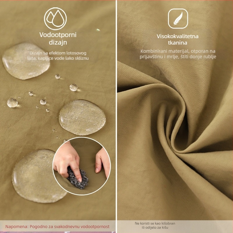 Vodoodbojni prsluk za alat, kućanska pregača, kuhinjska pregača, ugostiteljski poseban prsluk 2025., moderan struk za kuhanje za muškarce i žene