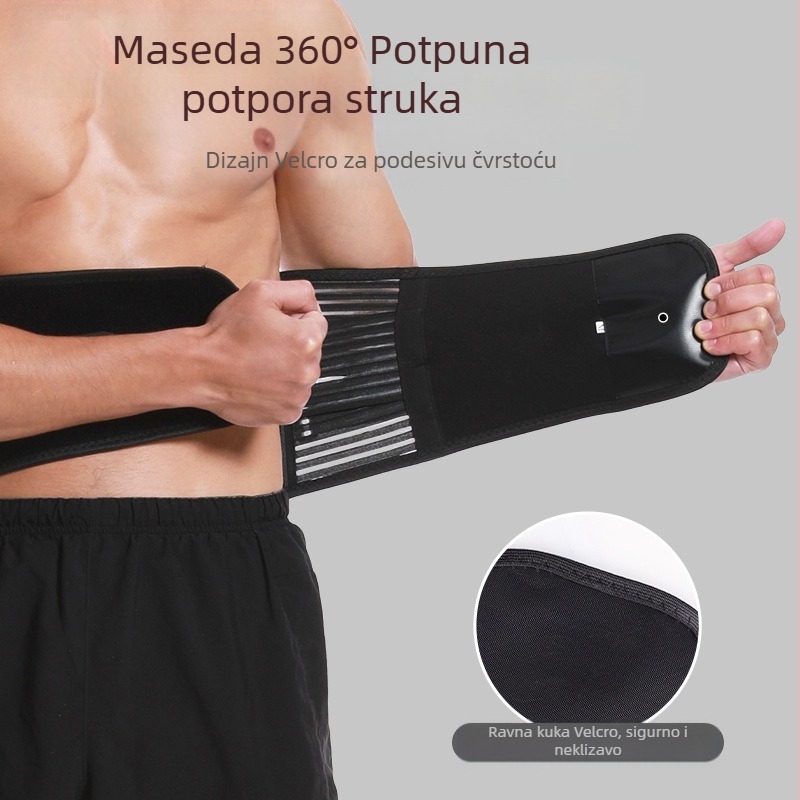Zaštitni pojas, prozračni, fitness, sportska oprema za snagu, trening, muški, trčanje, dizanje utega, čučanj, teško povlačenje, ženski, potpora struku
