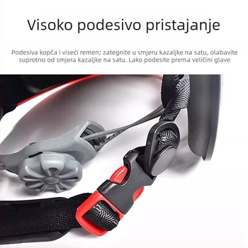 Kaciga za spašavanje života u vodi koja zapluta, potpuno okružena kacigom, prozračna i podesiva, protiv sudara