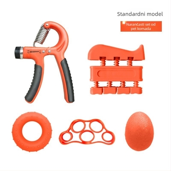 Odijelo od pet dijelova za prste, novi set od pet prstiju, silikonski prsten za hvatanje, rehabilitacijsko odijelo za vježbe