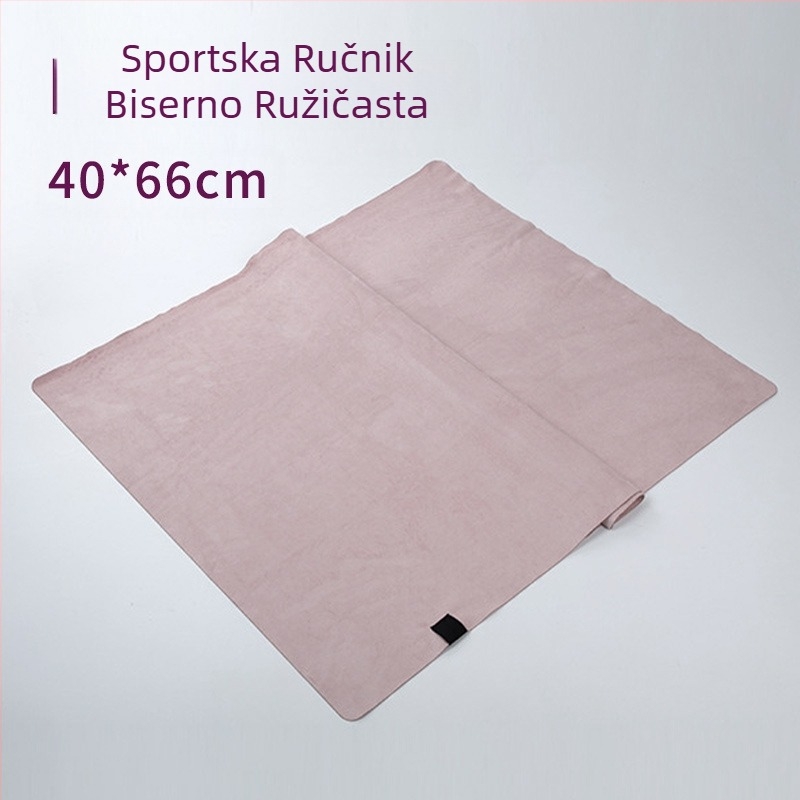 Prijenosna tkanina za jogu, lagana, upija znoj, neklizajuća, ručnik za jogu u zatvorenom prostoru, fitness, sportski, kućni ručnik za jogu