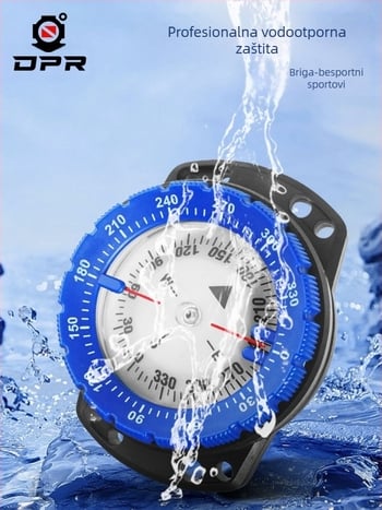 Pokazivač ronilačkog kompasa, ronilački kompas, podvodni kompas, vodootporni ručni sat, svjetleći