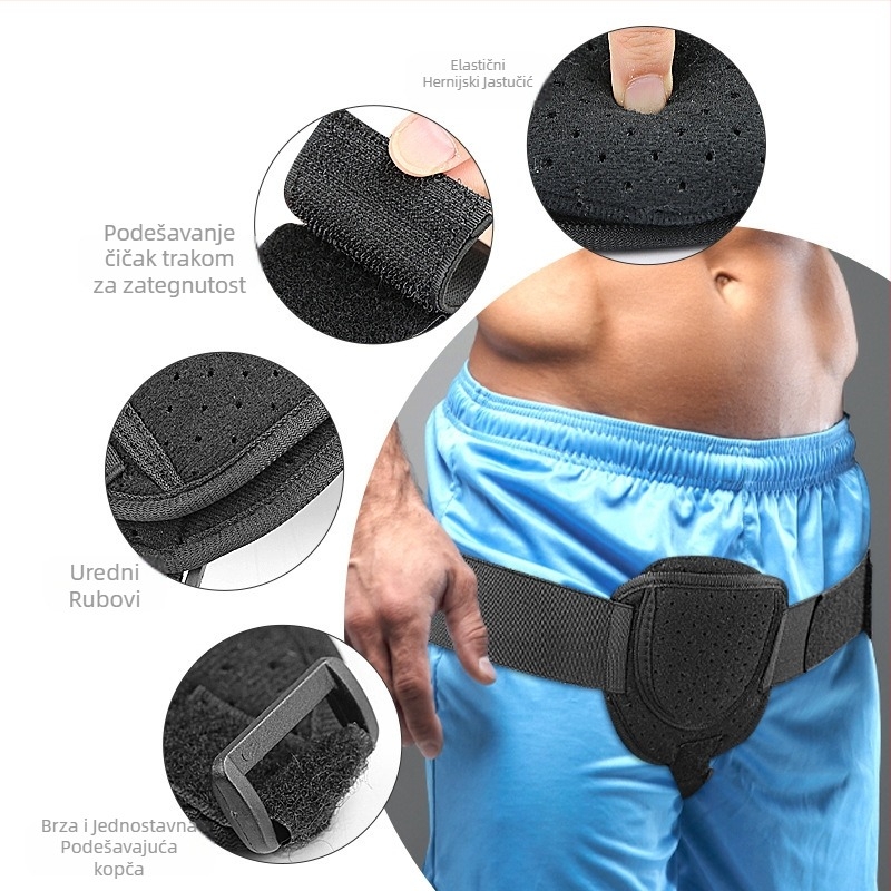 Amazon prekogranični najprodavaniji muški i ženski Groove Support pojas za podešavanje hernije, fiksni pojas za njegu protiv davljenja na zalihi