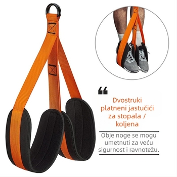 Pojas za zgibove, pojas za pojačavanje, prekogranični ravni horizontalni šipka za trening snage, podesivi lateks visokoelastični pojas otpora