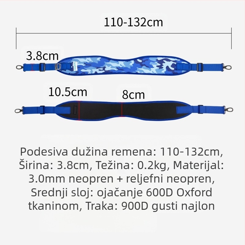 KOETSU butik remen za dasku za veslanje remen za SUP dasku za surfanje pribor za pulp daske s jednim ramenom prekogranična opskrba