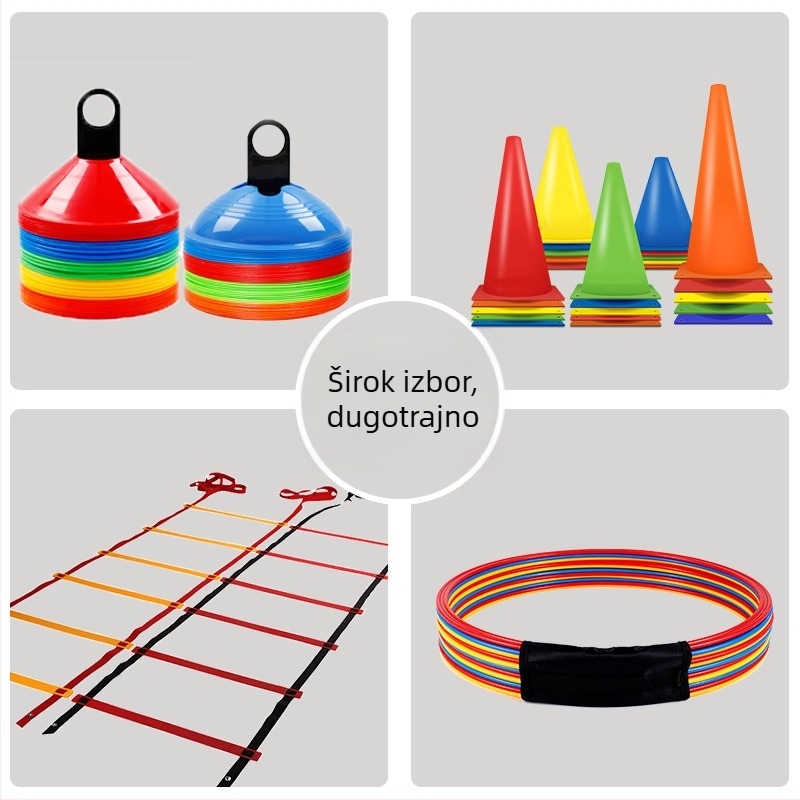 Znak za nogometni trening, kanta za prepreke, sustav za osjet čunja za prepreke, tuba za sladoled za trening, prometni znak za parkiranje, osjetljiv na stup, disk