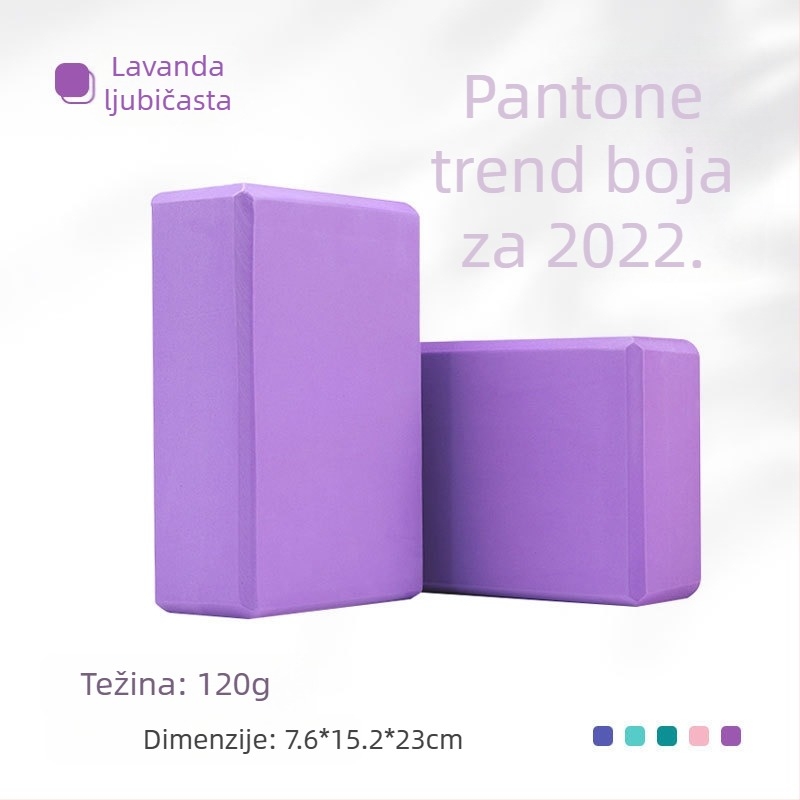 Yuexin pakiranje visoke gustoće 369 odrasla djeca plesna cigla eva joga cigla jastučić za stopala cigla pomoćni pribor za jogu