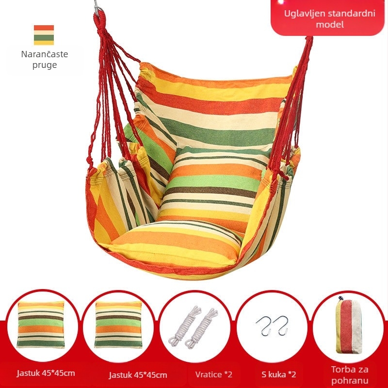 Viseća stolica za studentski dom, ljuljačka, ljuljačka, dječja kolijevka, studentski dom, lijena osoba, umjetnička stolica s prekriženim nogama