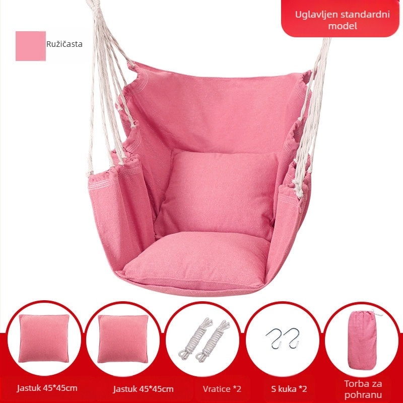 Viseća stolica za studentski dom, ljuljačka, ljuljačka, dječja kolijevka, studentski dom, lijena osoba, umjetnička stolica s prekriženim nogama