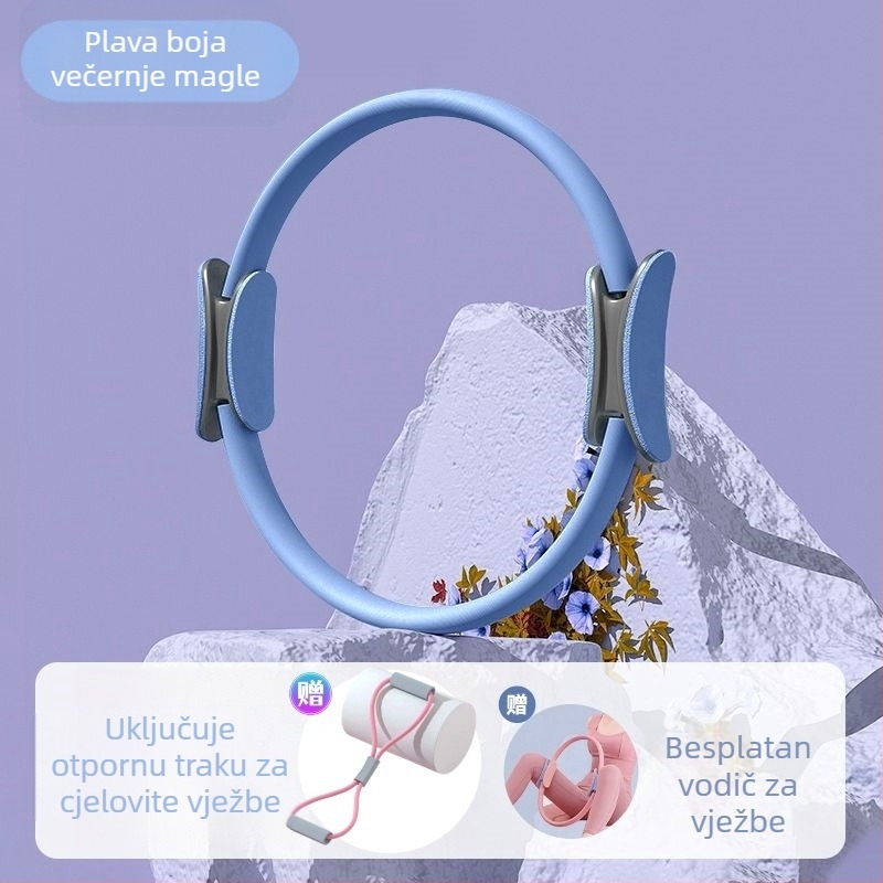 Prsten otpora za jogu, pilates, magično oblikovanje struka, ljepota, artefakt, mršave noge, podizanje kukova, fitness, trbušni prsten, oprema za trening jezgre