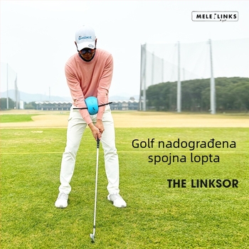 Mele Golf Ball Connection Ball Combination Set Ball Sprava za vježbanje stavljanja loptica u zatvorenom prostoru Golf Pribor za golf