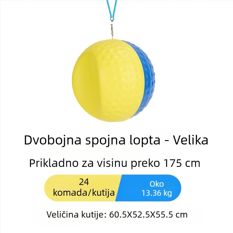 Mele Golf Ball Connection Ball Combination Set Ball Sprava za vježbanje stavljanja loptica u zatvorenom prostoru Golf Pribor za golf