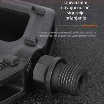 WEST BIKING Pedala za brdski cestovni bicikl, kuglasta pedala za bicikl, par dodataka za pedale za bicikl