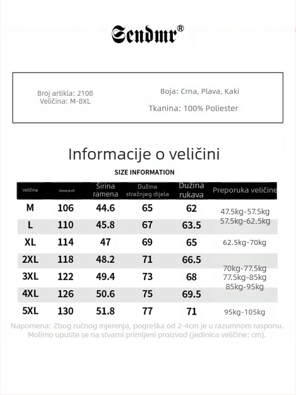 Topli kaput s vertikalnim ovratnikom i pamučnom podstavom za muškarce za jesen i zimu, novi široki casual kaput za sve kombinacije, muška perjana jakna s pamučnom podstavom, pamučna jakna s prekograničnom podstavom