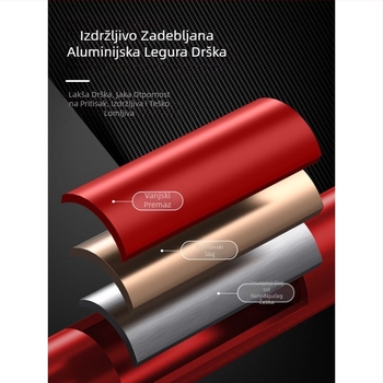 Planinarski štap od karbona, teleskopski sklopivi štap, profesionalna oprema za planinarenje na otvorenom, protuklizna štaka